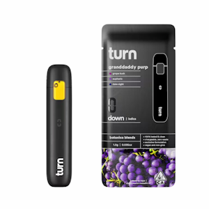TURN - 1g Granddaddy Purple Botanica Blend Ready-to-Use (Turn Down) - Turn