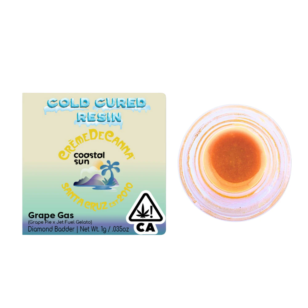 CREME DE CANNA - 1g Grape Gas Diamond Badder - Coastal Sun Main Image