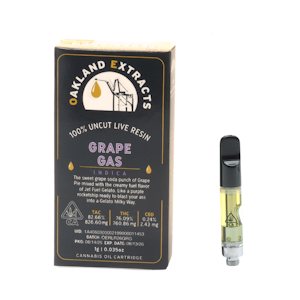 Oakland Extracts - 1g Grape Gas Live Resin (510 Thread) - Oakland Extracts