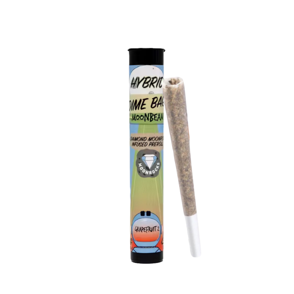 *xclusive* 1g Grapefruit Z Infused Moonbeam Pre-Roll - Dime Bag picture