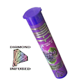 1g Grapeness Diamond Infused Pre-Roll - Puff