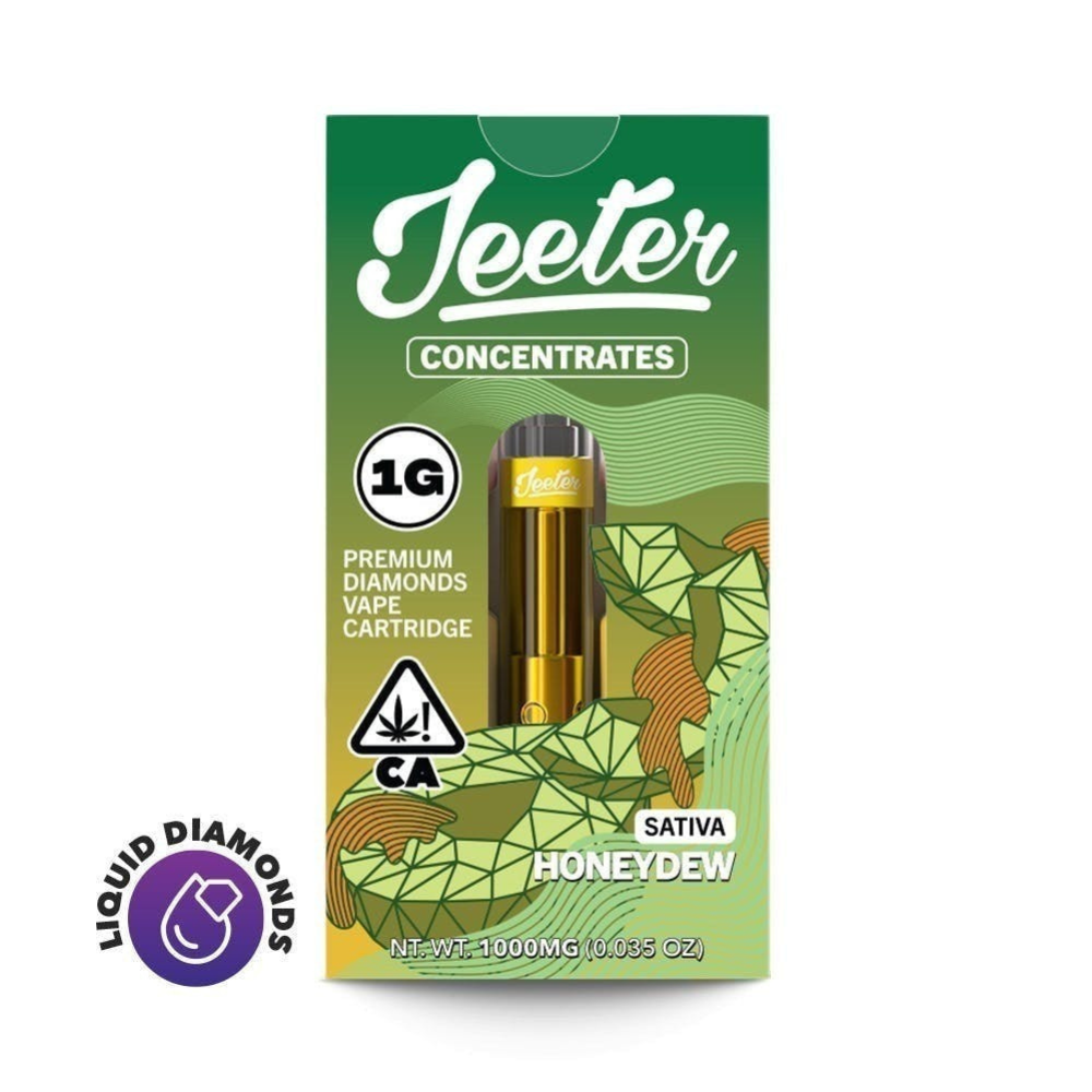 1g Honey Dew Liquid Diamond Juice (510 Thread) - Jeeter picture