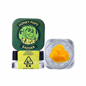 GREEN LINE - 1g Honey Popz Badder - GreenLine