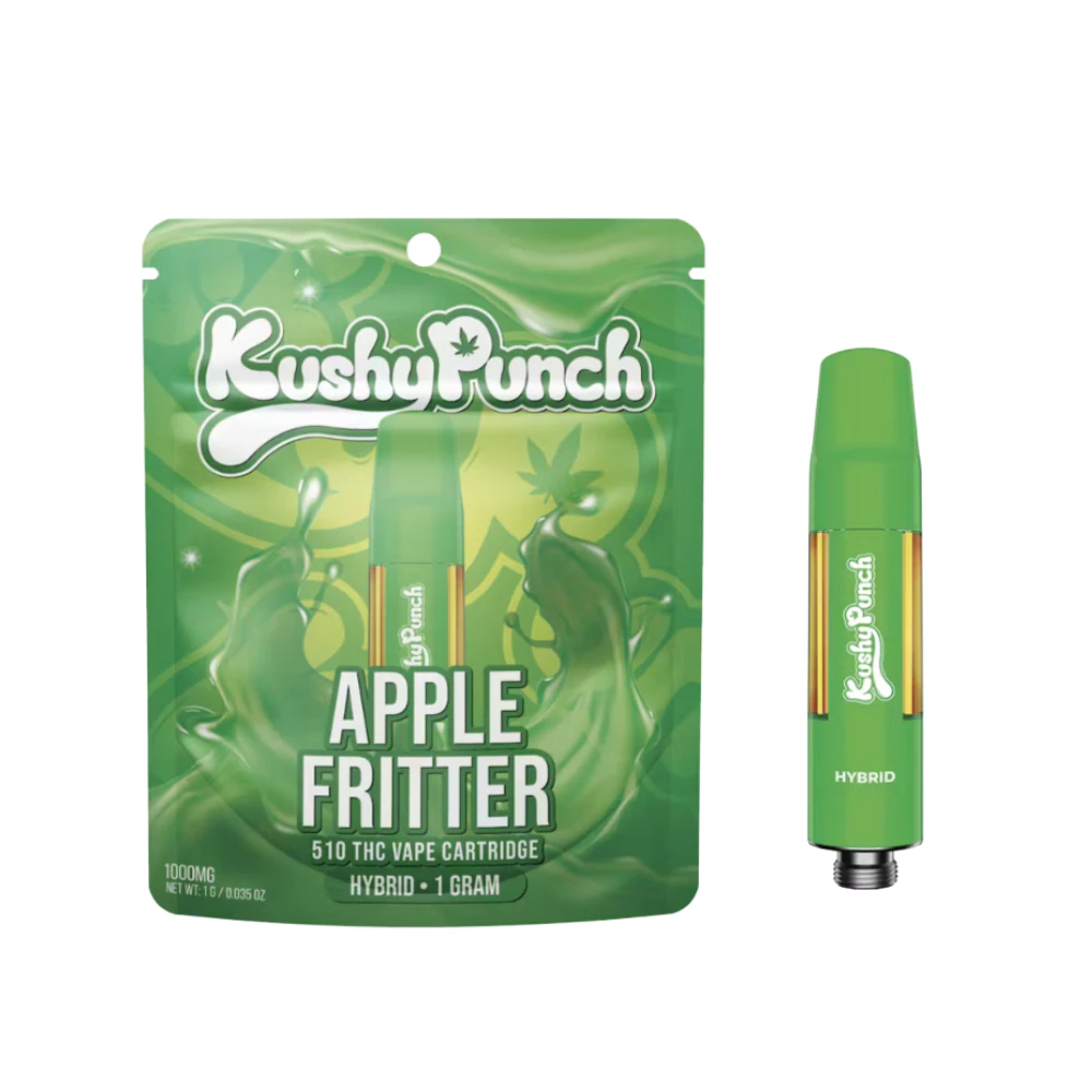 Kushy Punch - 1g Hybrid Apple Fritter (510 Thread) - Kushy Punch Main Image