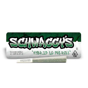 SCHWAGGY'S - 1g Hybrid Blend Pre-Roll - Schwaggy's