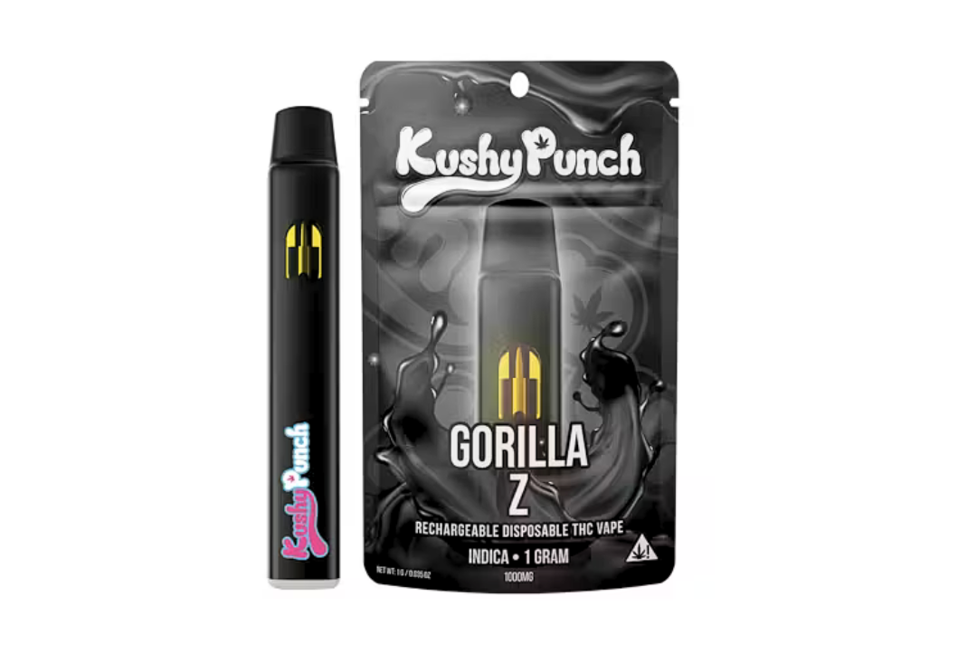 kushy punch disposable vape pen Kushy Punch - Disposable - Gorilla Z - 1G