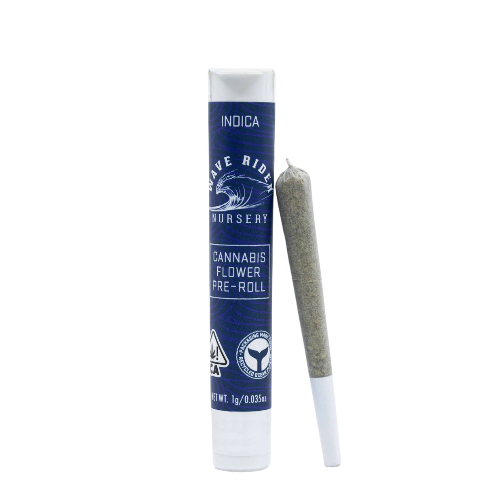 Wave Rider - 1g Orange Kush (Greenhouse) Pre-Roll - Wave Rider Main Image