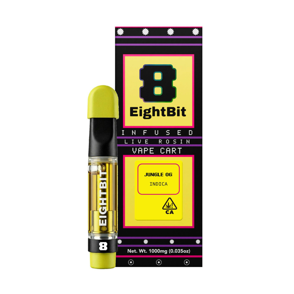 1g Jungle OG Infused Live Rosin (510 Thread) - EIGHTBIT picture