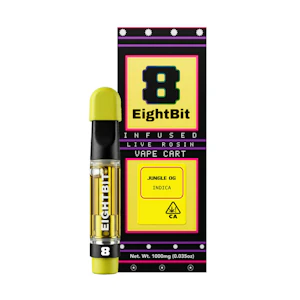 EIGHTBIT - 1g Jungle OG Infused Live Rosin (510 Thread) - EIGHTBIT