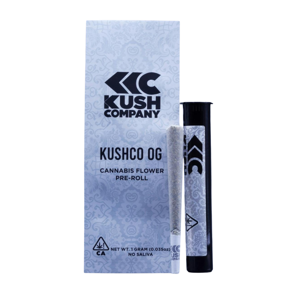 1g KushCo OG (Indoor) Pre-Roll - Kush Co picture