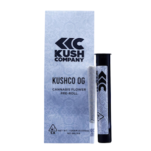 Kush Co. - 1g KushCo OG (Indoor) Pre-Roll - Kush Co