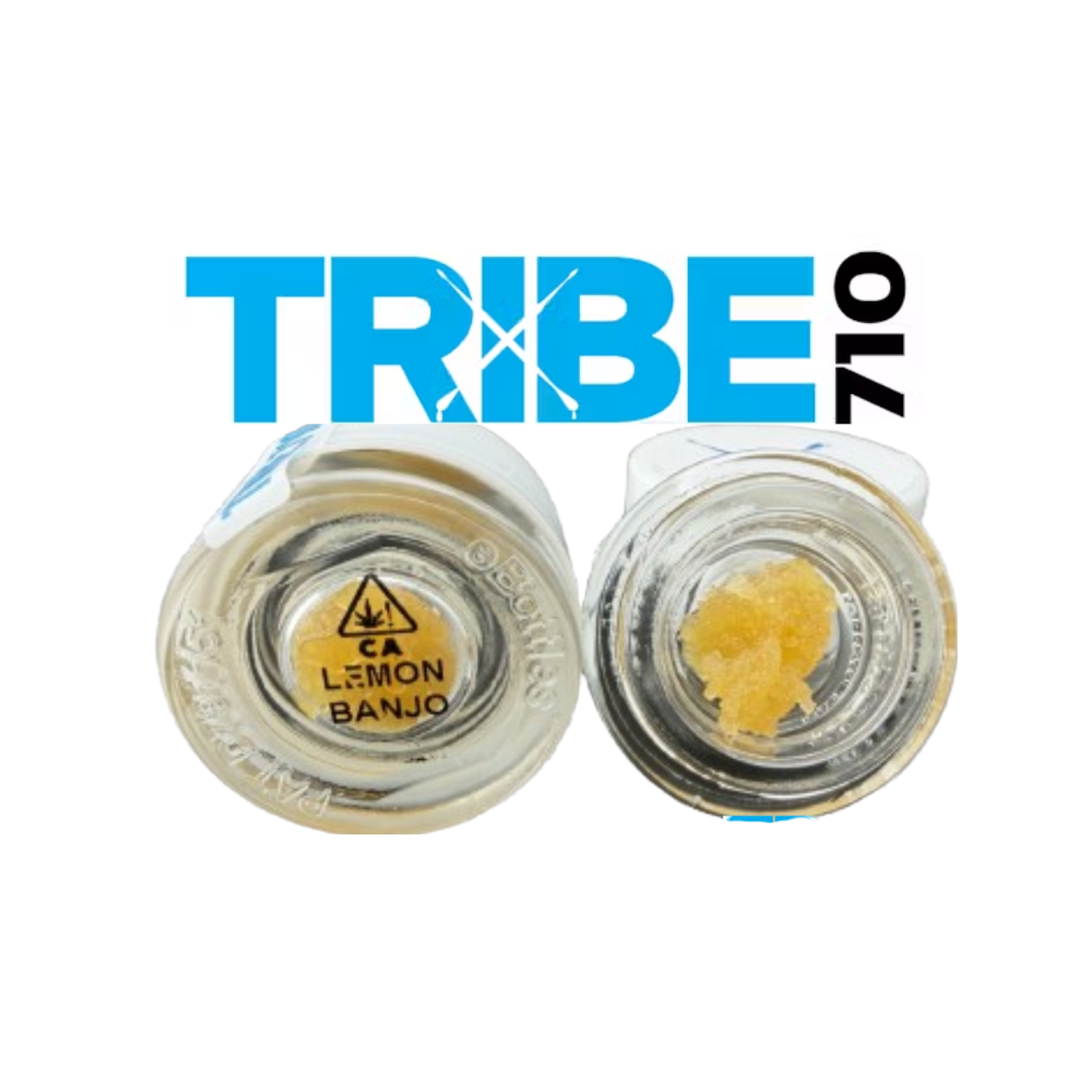 1g Lemon Banjo Cured Resin Sugar - Tribe 710 picture