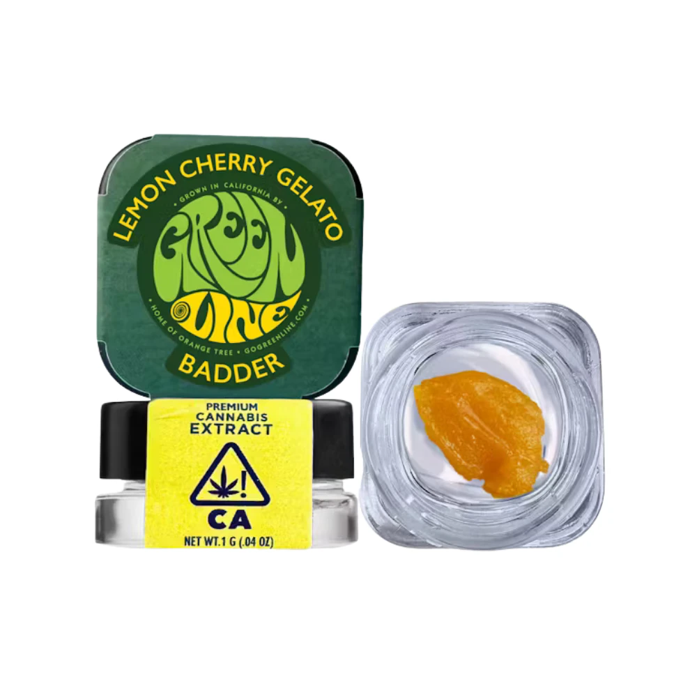 Greenline - 1g Lemon Cherry Gelato Badder - Greenline Main Image