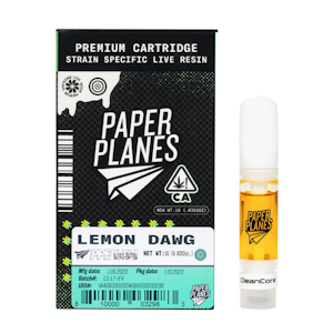 Paper Planes Extracts - 1g Lemon Dawg Live Resin (510 thread) - Paper Planes