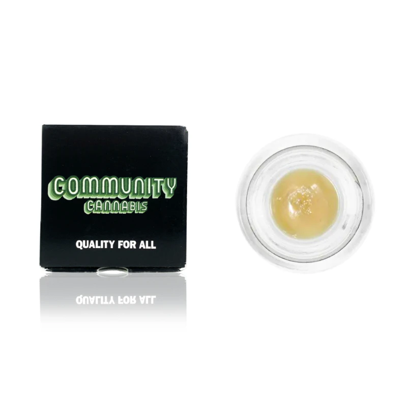 Community Extracts - 1g Strawberry Lemonade Cold Cure Rosin - Community Cannabis Main Image