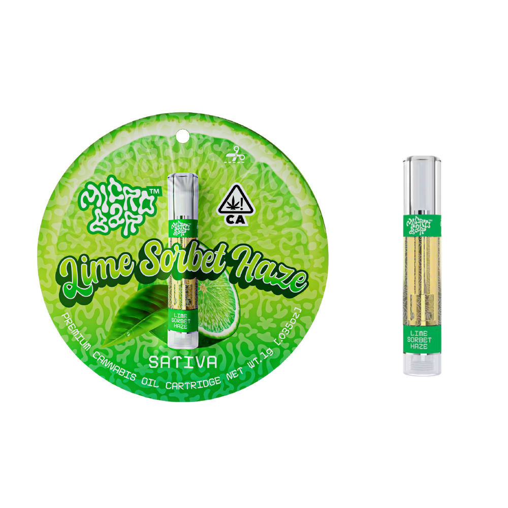 1g Lime Sorbet Haze (510 Thread) - Micro Bar picture