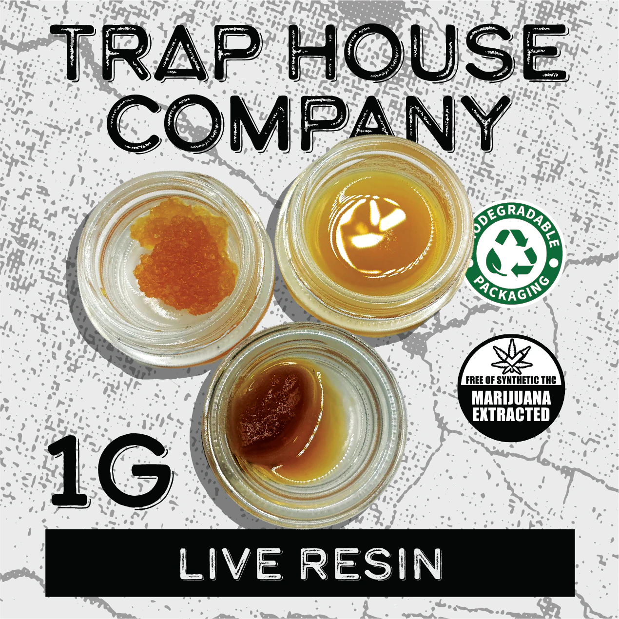 Trap House Company - Trap House Company | (1G) Live Resin | Strawberry Guava x Fruit Truck Main Image