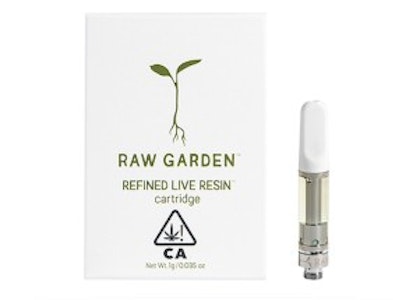 RAW GARDEN - Raw Garden - Grapefruit Gas - 1g Refined Live Resin Vape Cart
