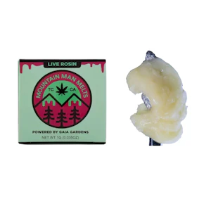 Mountain Man Melts - 1g Madd Fruit Live Rosin - Mountain Man Melts