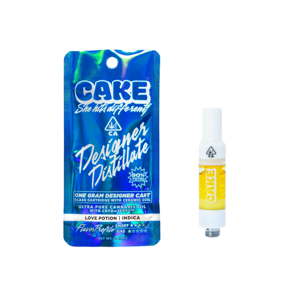 CAKE - 1g Love Potion Designer Distillate (510 Thread) - CAKE Main Image