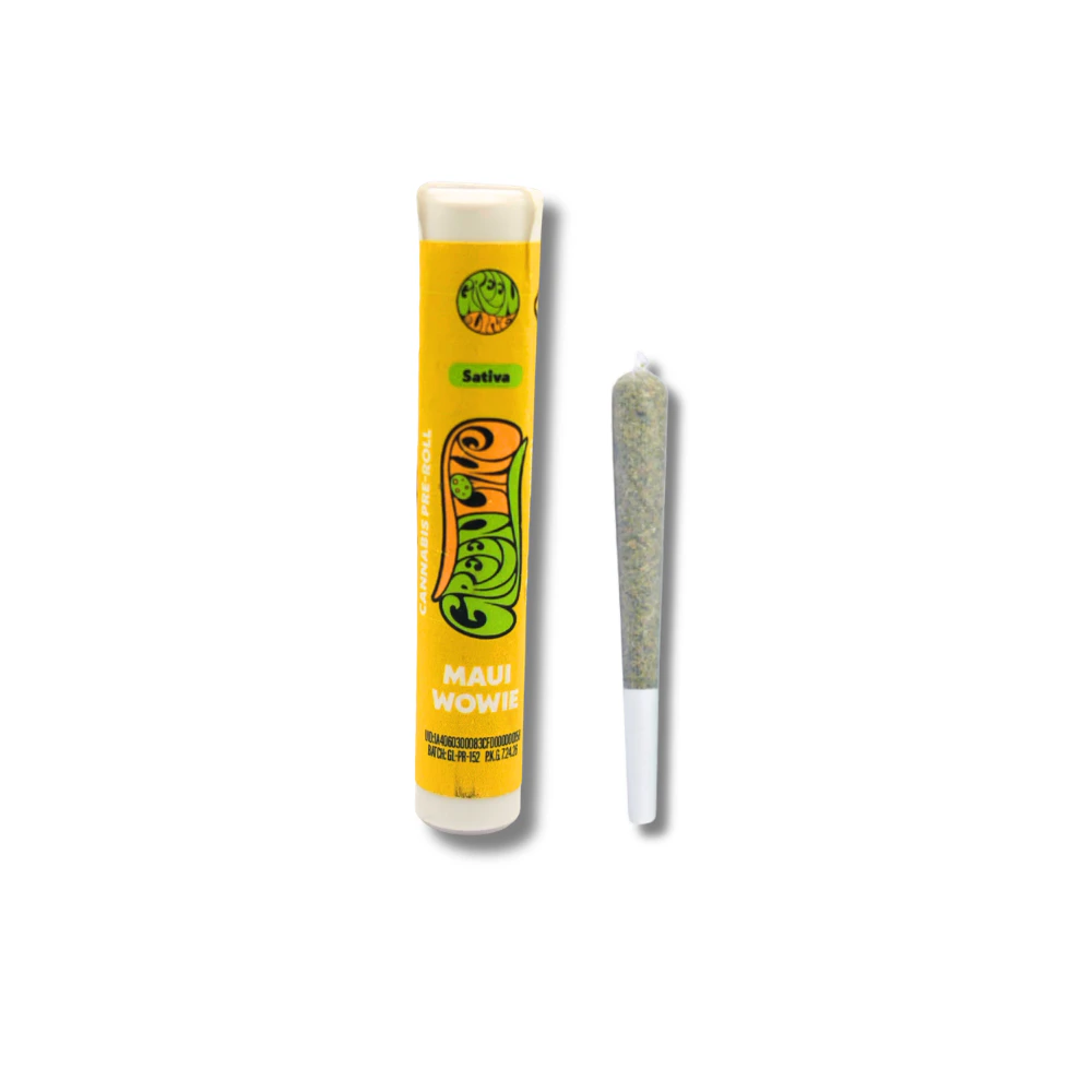 Greenline - 1g Maui Wowie Indoor Pre-Roll - Greenline Main Image