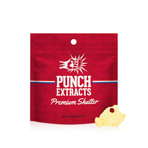 PUNCH EDIBLES & EXTRACTS - 1g Mango Dream Shatter - Punch Extracts