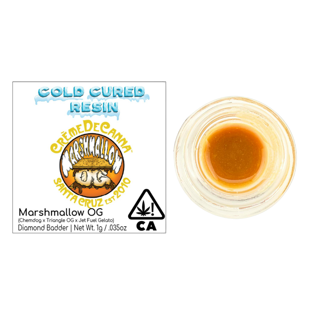 1g Marshmallow OG Diamond Badder - Creme De Canna picture