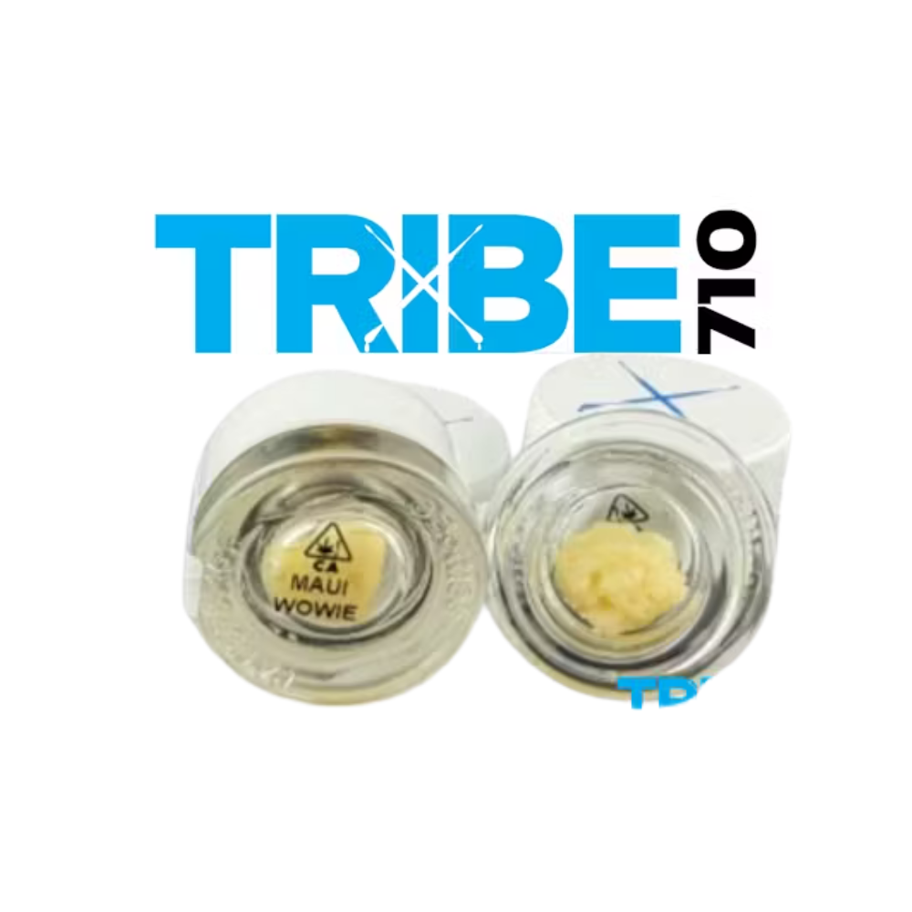1g Maui Wowie Cured Resin Badder - Tribe 710 picture
