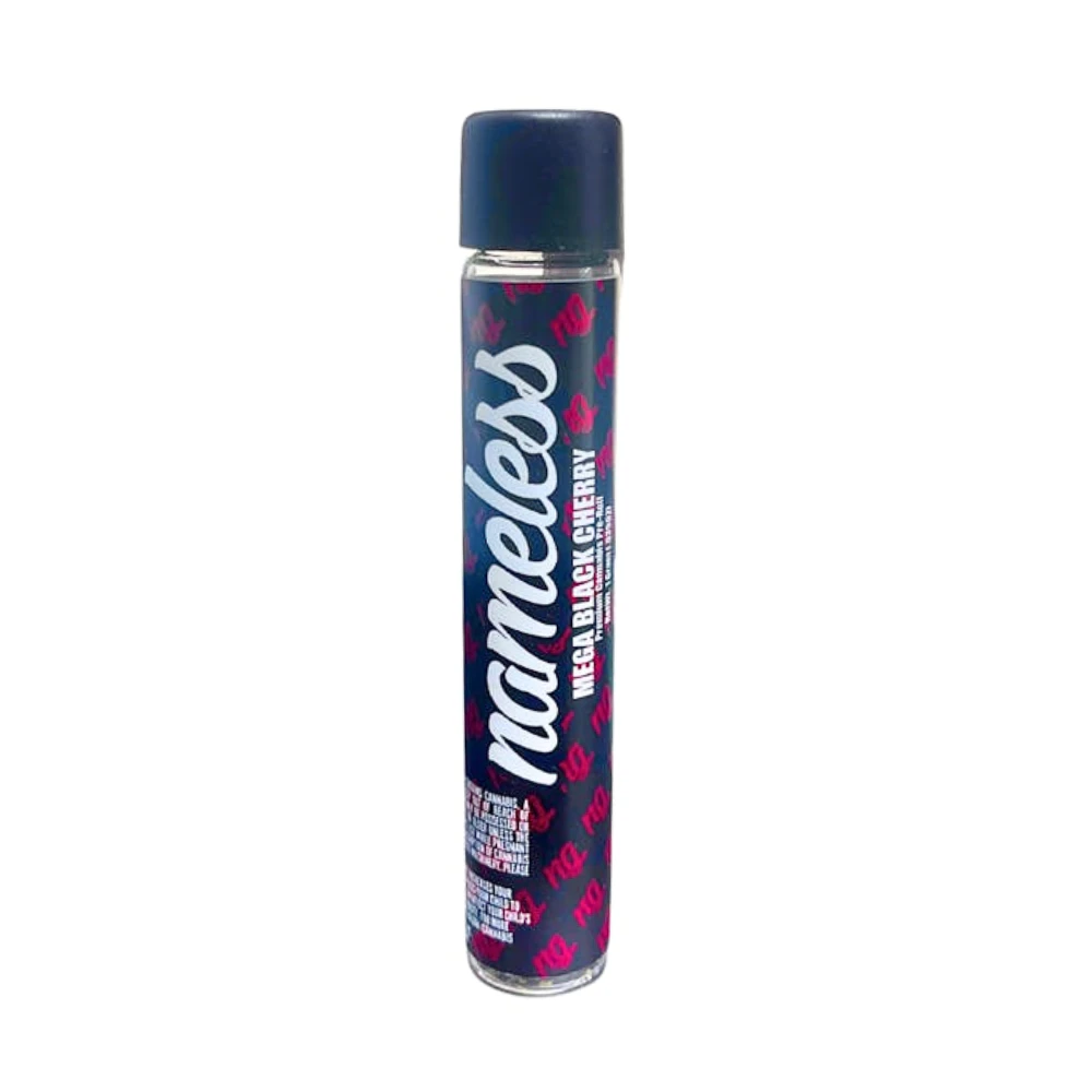 Nameless Genetics - 1g Mega Black Cherry Indoor Pre-Roll - Nameless Genetics Main Image