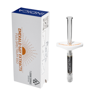 EMERALD BAY EXTRACTS - 1g Mendo Crumble RSO Syringe - Emerald Bay Extracts