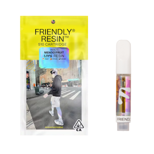 Friendly Brand - 1g Mendo Fruit Live Resin (510 Thread) - Friendly