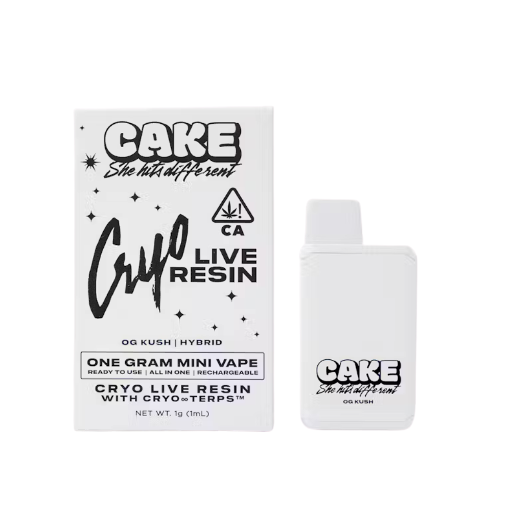 1g OG Kush Cryo Live Resin (Ready-to-Use) - CAKE picture
