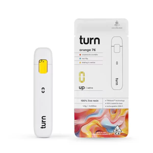 turn - 1g Orange 76 Live Resin Ready-to-Use (Turn Up) - Turn