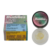 1g Orange Cream Pop Live Resin Diamond Sauce - Buddies