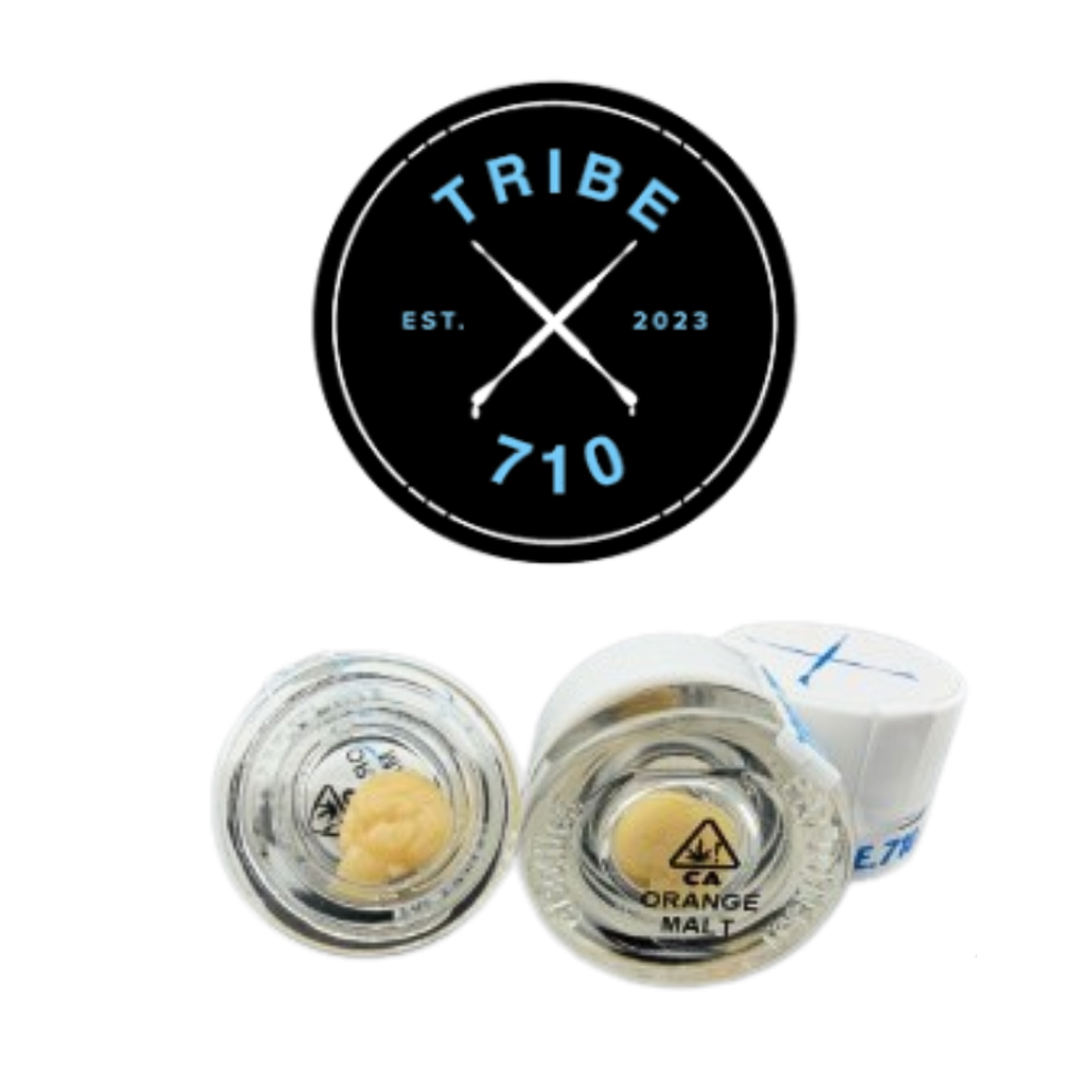 1g Orange Malt Cured Resin Batter - Tribe 710 picture