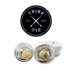 Tribe 710 - 1g Orange Malt Cured Resin Batter - Tribe 710