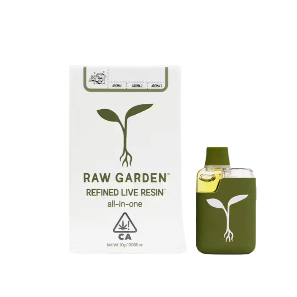 Raw Garden - 1g Strawberry Gas Refined Live Resin (Ready-to-Use) - Raw Garden Main Image