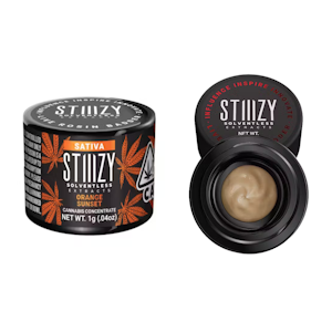 STIIIZY - 1g Orange Sunset Live Rosin Badder - STIIIZY