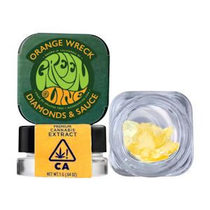 GREEN LINE - 1g Orange Wreck Diamonds & Sauce - Greenline