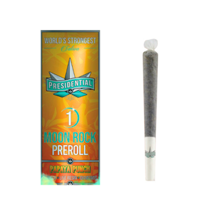 PRESIDENTIAL - 1g Papaya Punch Infused Moonrock Pre-Roll - Presidential