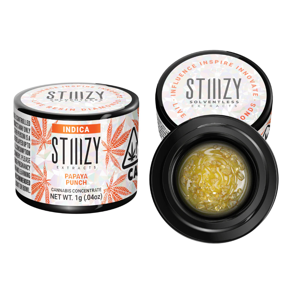 STIIIZY - 1g Papaya Punch Live Resin Diamonds - Stiiizy Main Image