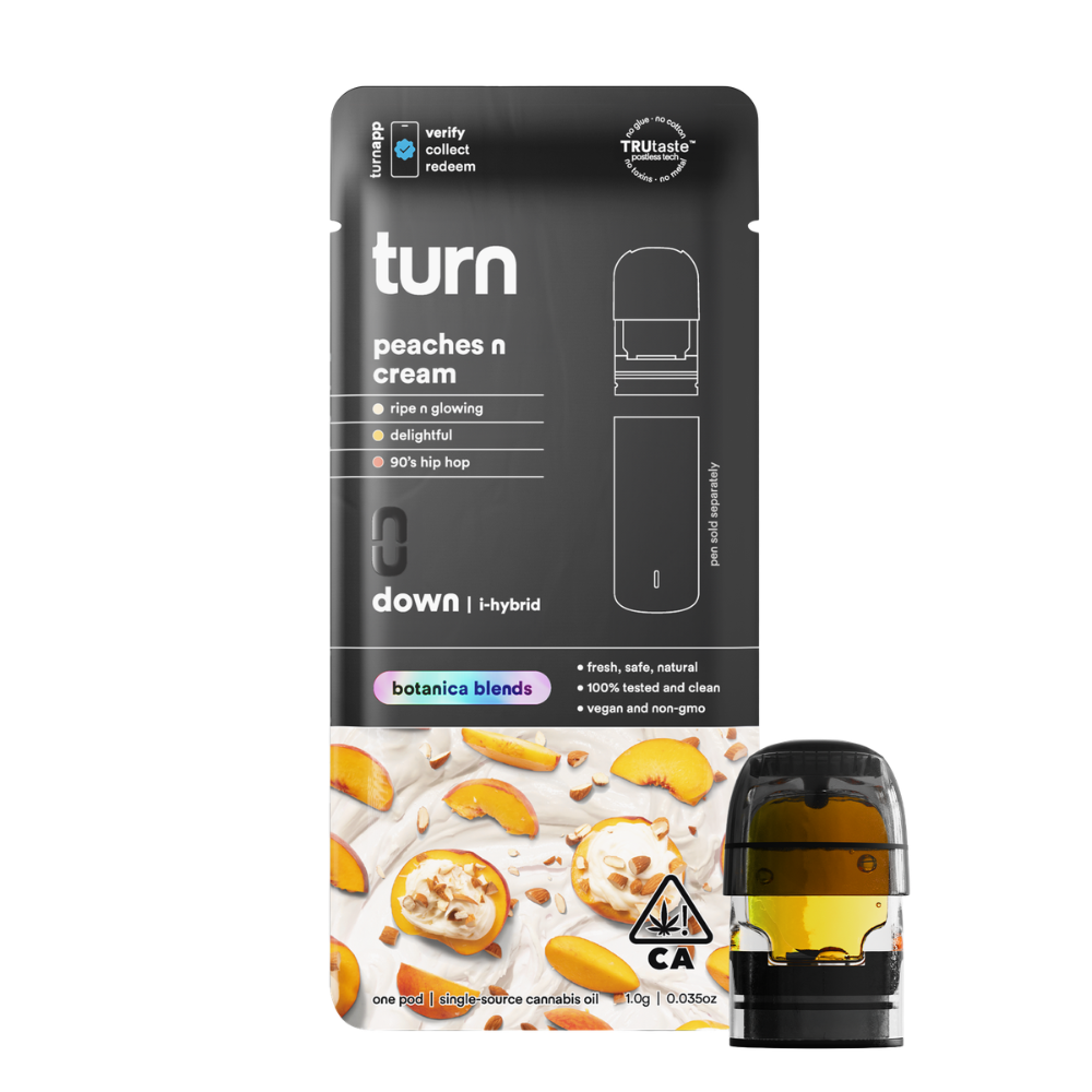 1g Peaches & Cream Turn DOWN Pod - Turn picture