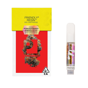Friendly Brand - 1g Permanent Marker Cured Resin (510 Thread) - Friendly