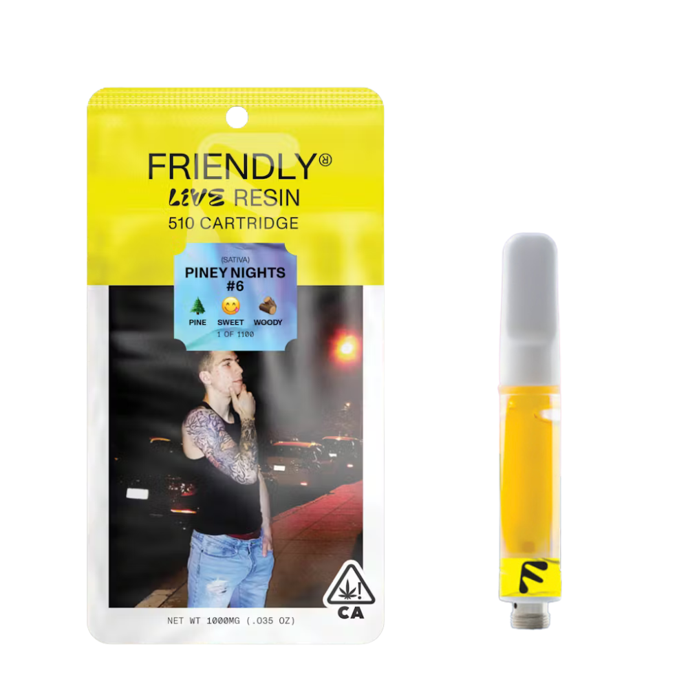 1g Piney Nights #6 Live Resin (510 Thread) - Friendly Brand picture