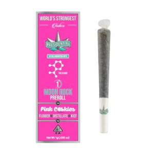 Presidential - 1g Pink Cookies Infused Moon Rock Pre-Roll - Presidential