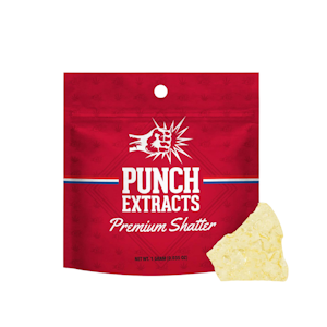 PUNCH EDIBLES & EXTRACTS - 1g Pink Sunrise Shatter - Punch Extracts
