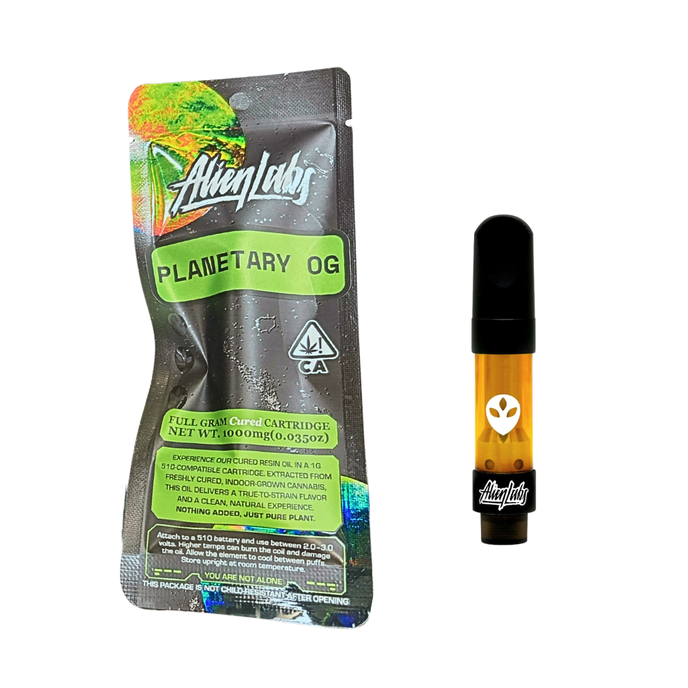 1g Planetary OG Cured Resin (510 Thread) - Alien Labs picture