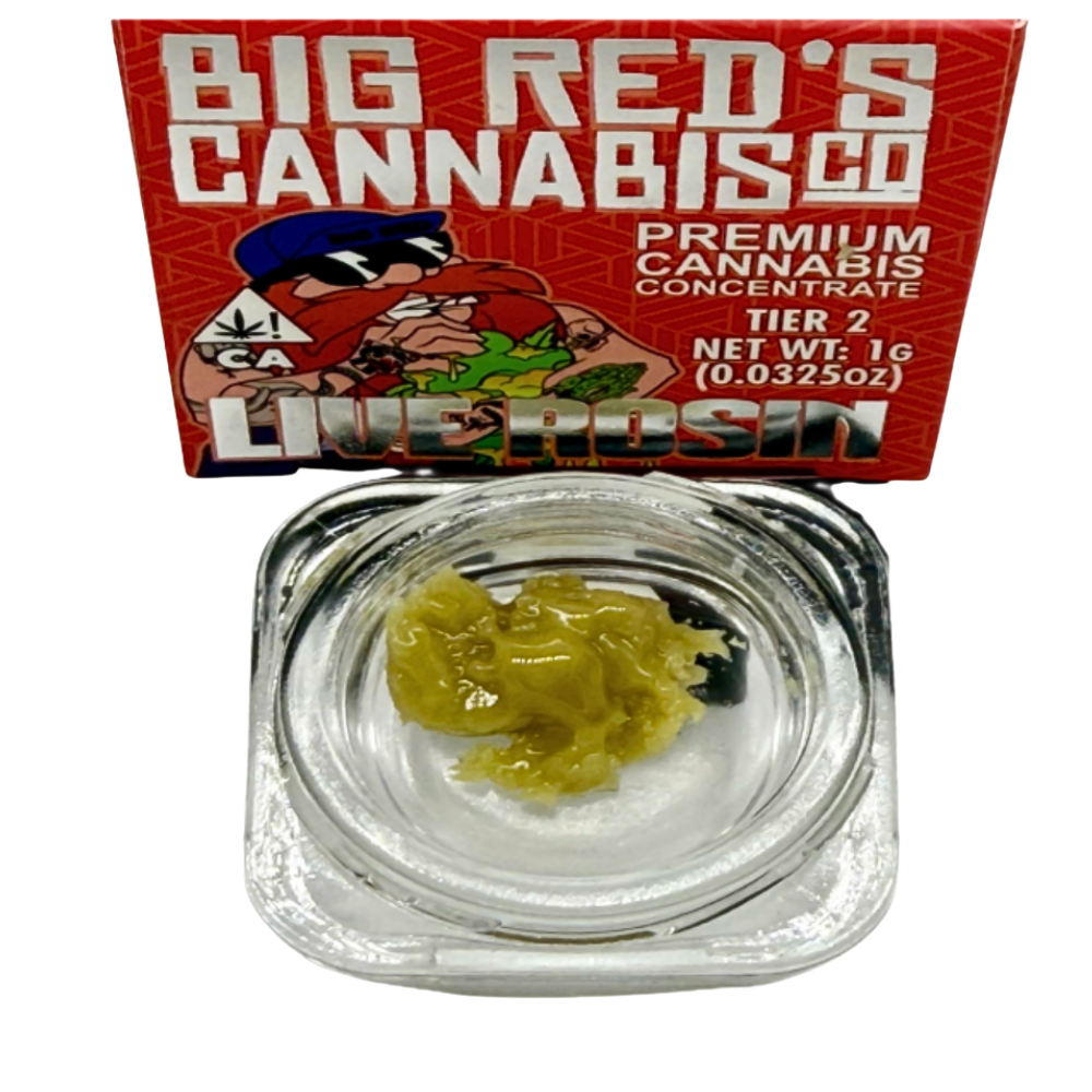 1g Platinum Moon Live Rosin - Big Red's Cannabis Co picture