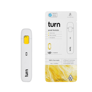 TURN - 1g Post Le'mon Live Resin Ready-to-Use (Turn Up) - Turn