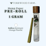 Orange Flambe | Preroll | 1g x 1pk | Torrwood Farm